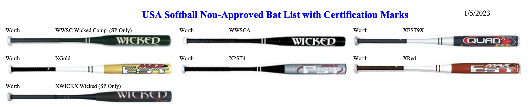 Non-Approved Bat 2023 pt 2